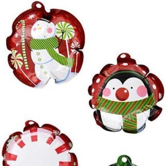 3 Pks Christmas Wack-A-Pack Self Inflating Mini Foil Balloon 4 per Pk 12 Total) - Picture 5 of 6